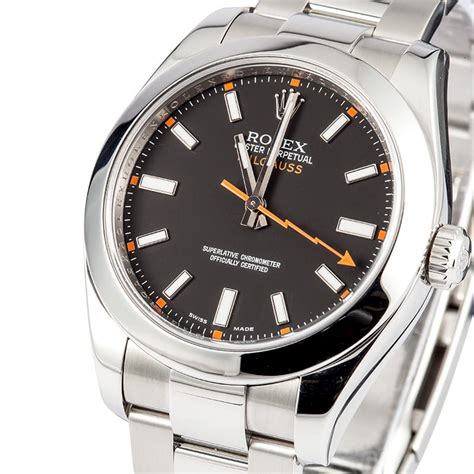 rolex milgauss titanium black|rolex milgauss black dial discontinued.